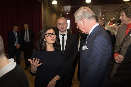 HRH The Prince of Wales visit to Yavneh College.